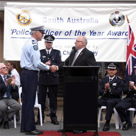 SA Police Officer of the Year 2012 - Sergeant John Illingworth